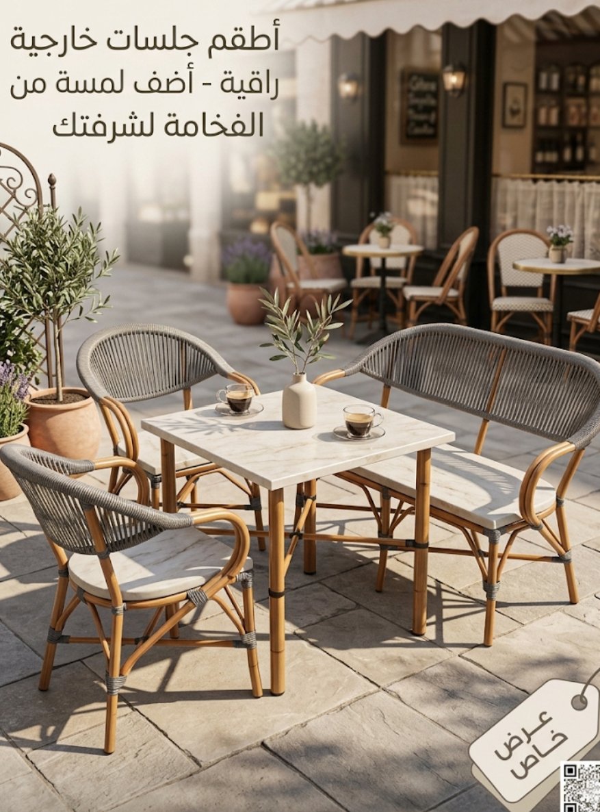 طقم ميش وحبل
